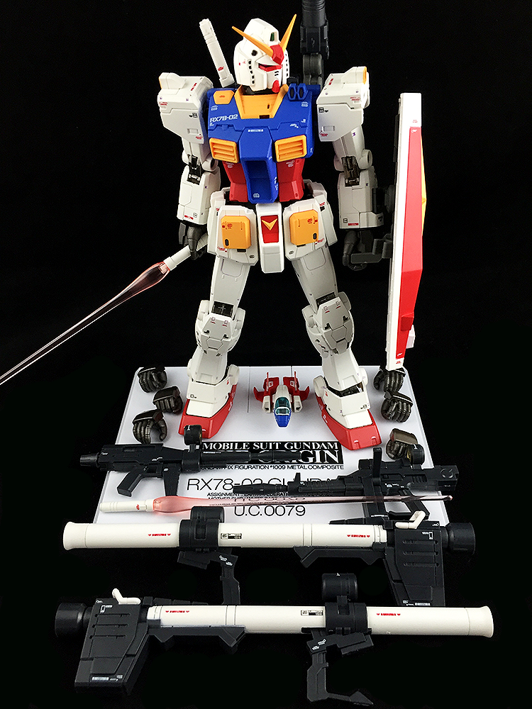 GFF Metal Composite #1009 RX-78-2 Gundam The Origin by Bandai