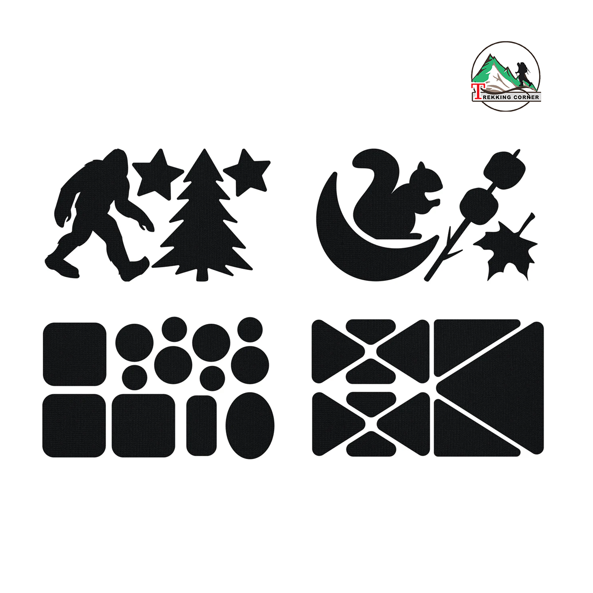 ชุดแผ่นปะซ่อมเต็นท์ GearAid Tenacious Tape Gear Patches