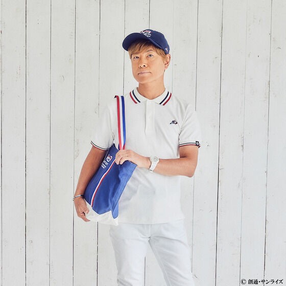 PRE-ORDER : STRICT-G ZERO STAR "Mobile Suit Gundam" Polo Shirt Core Fighter