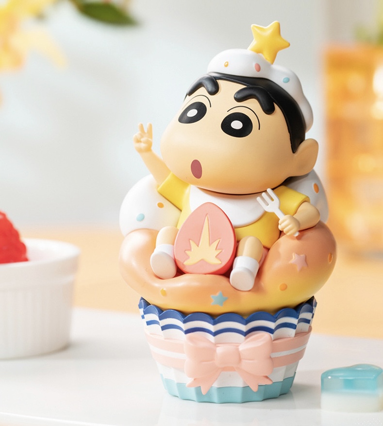 Crayon Shinchan - Dessert Time by 52Toys (Set of 8+1 secret)