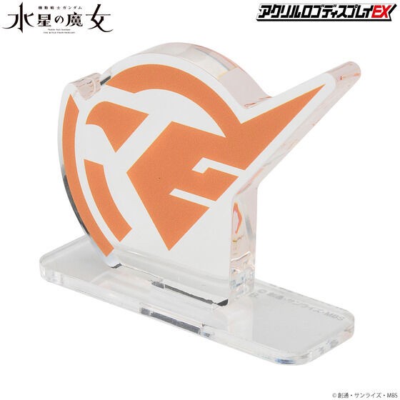 PRE-ORDER : Acrylic Logo Display EX Mobile Suit Gundam The Witch from Mercury Asticasia College of Technology Holder Mark