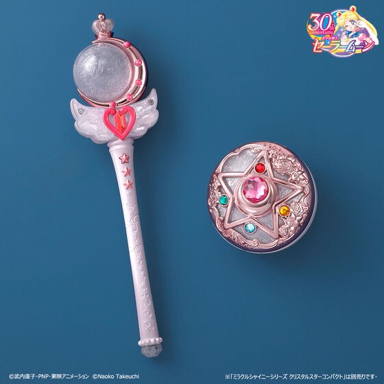 PRE-ORDER : Pretty Guardian Sailor Moon R Miracle Shiny Series Cutie Moon Rod