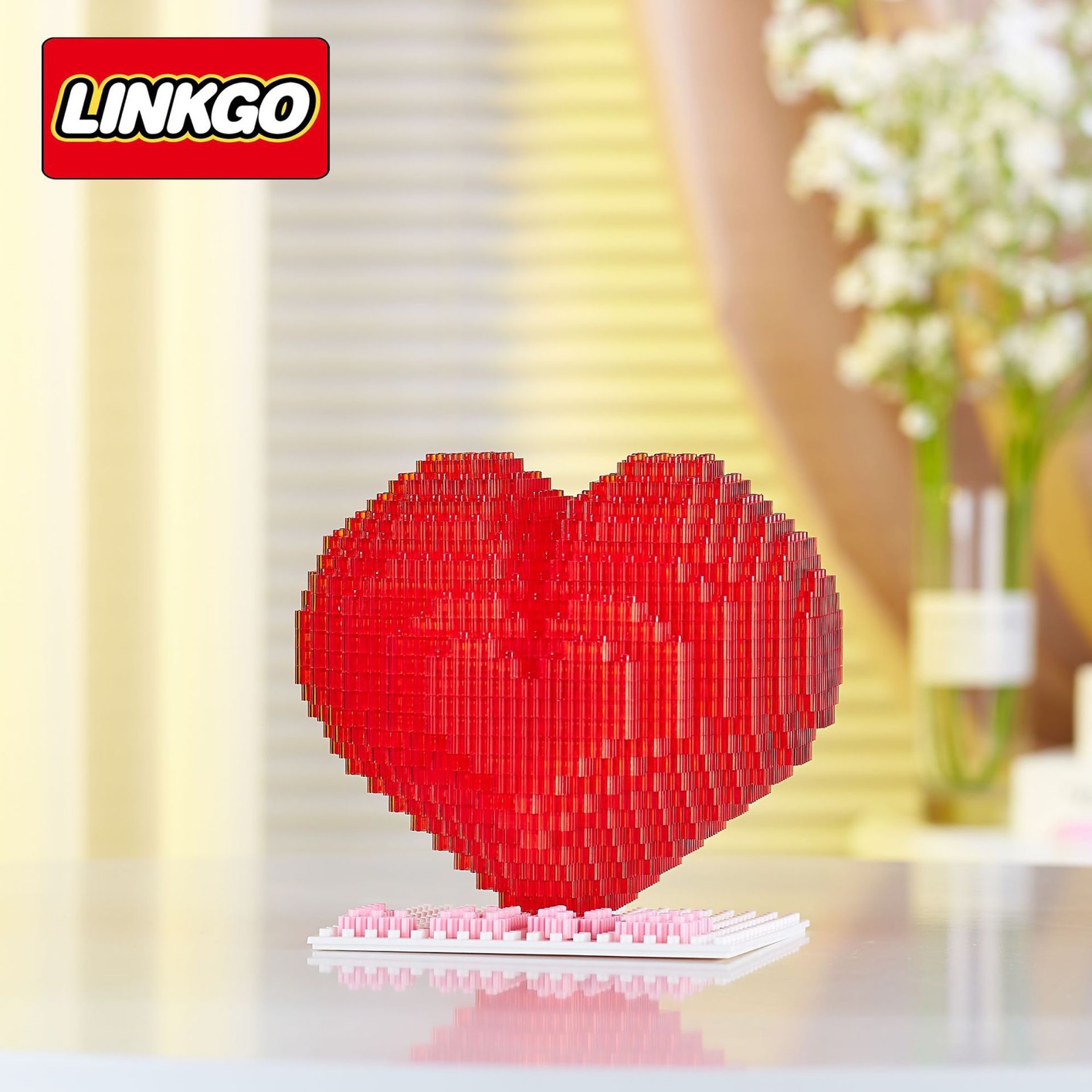 Linkgo 68479 Love 782 pcs (มีไฟ)