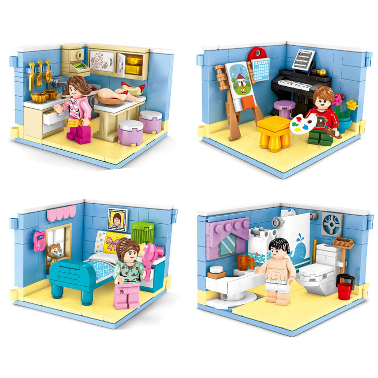 Sembo Block 601502-601505 Simple Life