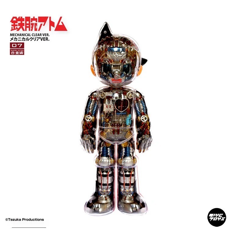 Astro Boy Mechanical Clear Version Alloy Figure by Tokyo Toys