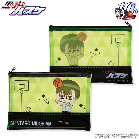 PRE-ORDER : Kuroko's Basketball Clear Pouch (After School Basketball Ver.) (7 types in total)