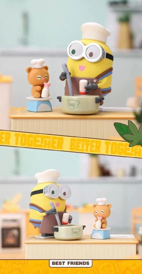 Minions Bob + Tim Better Together Set by Pop Mart