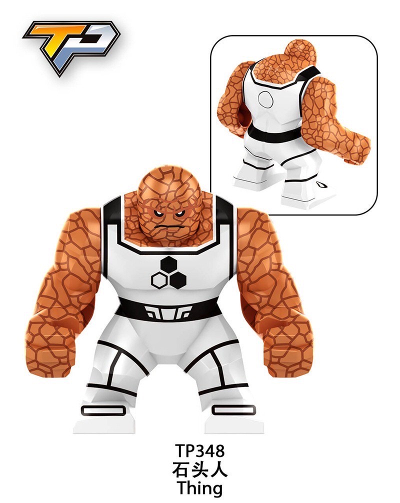 TP 348-349 Fantastic Four Heroes Series The Thing Assembly Building Blocks