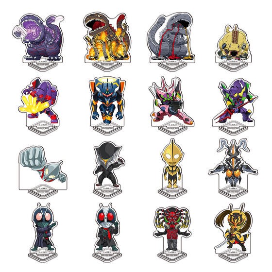 PRE-ORDER : SHIN JAPAN HEROES AMUSEMENT WORLD Trading Acrylic Stand vol.2 Complete Set