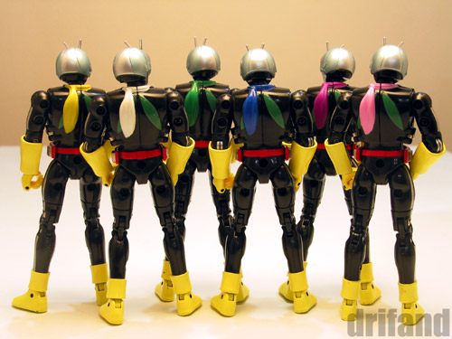 Souchaku Henshin Series GD-48 Shocker Rider (Blue) by Bandai