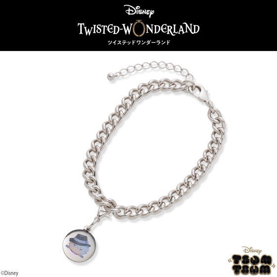 PRE-ORDER : Disney Twisted Wonderland Tsum Tsum Charm Bracelet