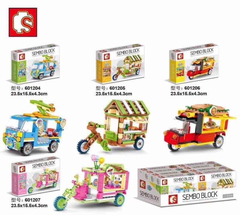 Sembo Block 601204-601207 fast food store