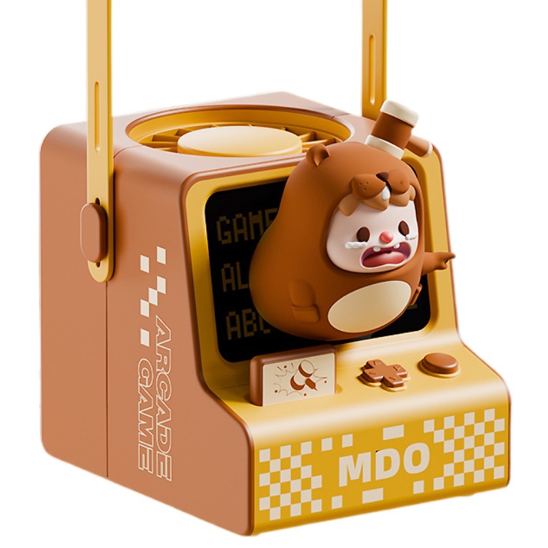 พัดลมมือถือ Portable Fan - Arcade Game - Mario / Panda / Brown Sugar