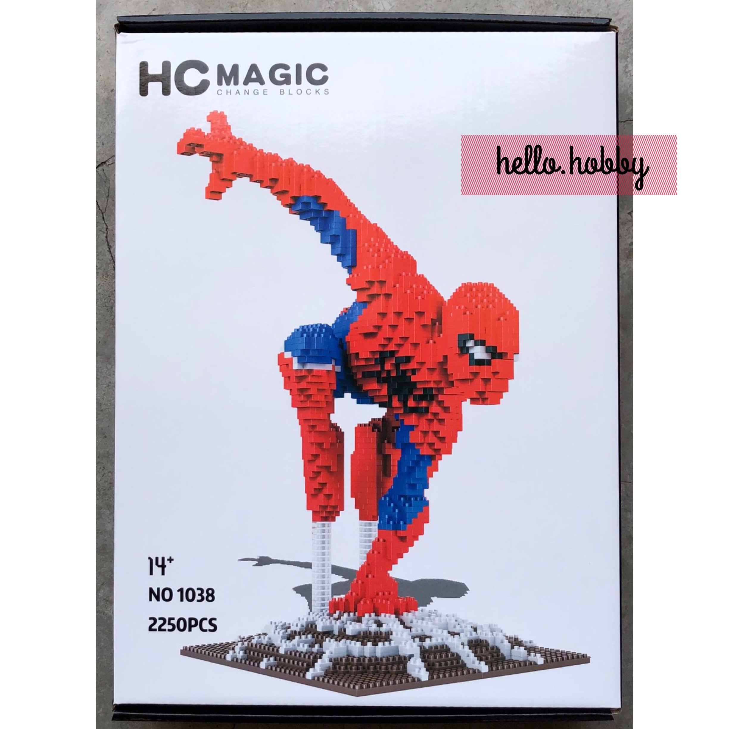 HC Magic 1038 Avengers Spiderman 2250pcs