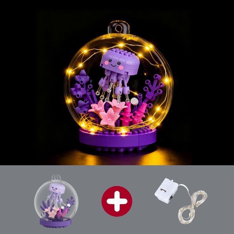 ตัวต่อนาโนสัตว์ทะเลจิ๋ว - CLC - The Ocean Ball Building Blocks (มีไฟ)