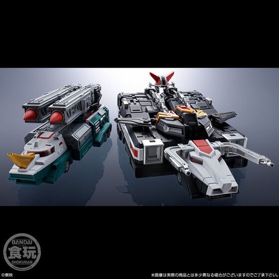 PRE-ORDER : SMP ALTERNATIVE DESTINY Choujuu Sentai Liveman Bison Liner & Sai Fire