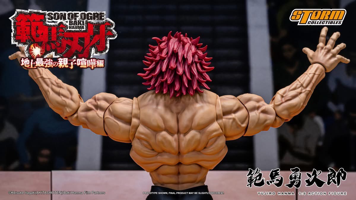 Pre-order : Yujiro Hanma KIBK08 1/6 Scale Action Figure by Storm Collectibles