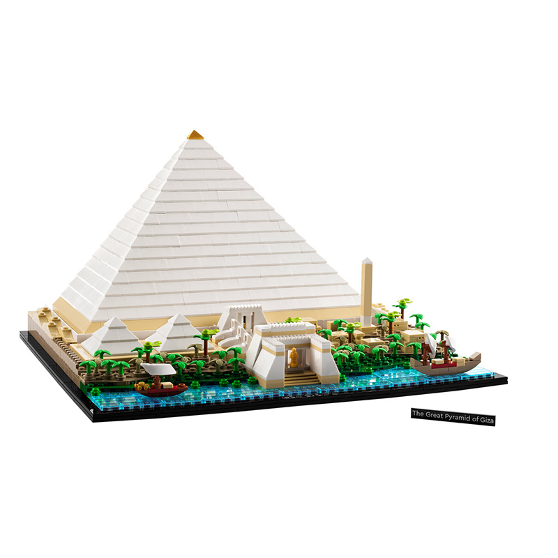 yeabricks 6111Great Pyramid of Giza 1476pcs