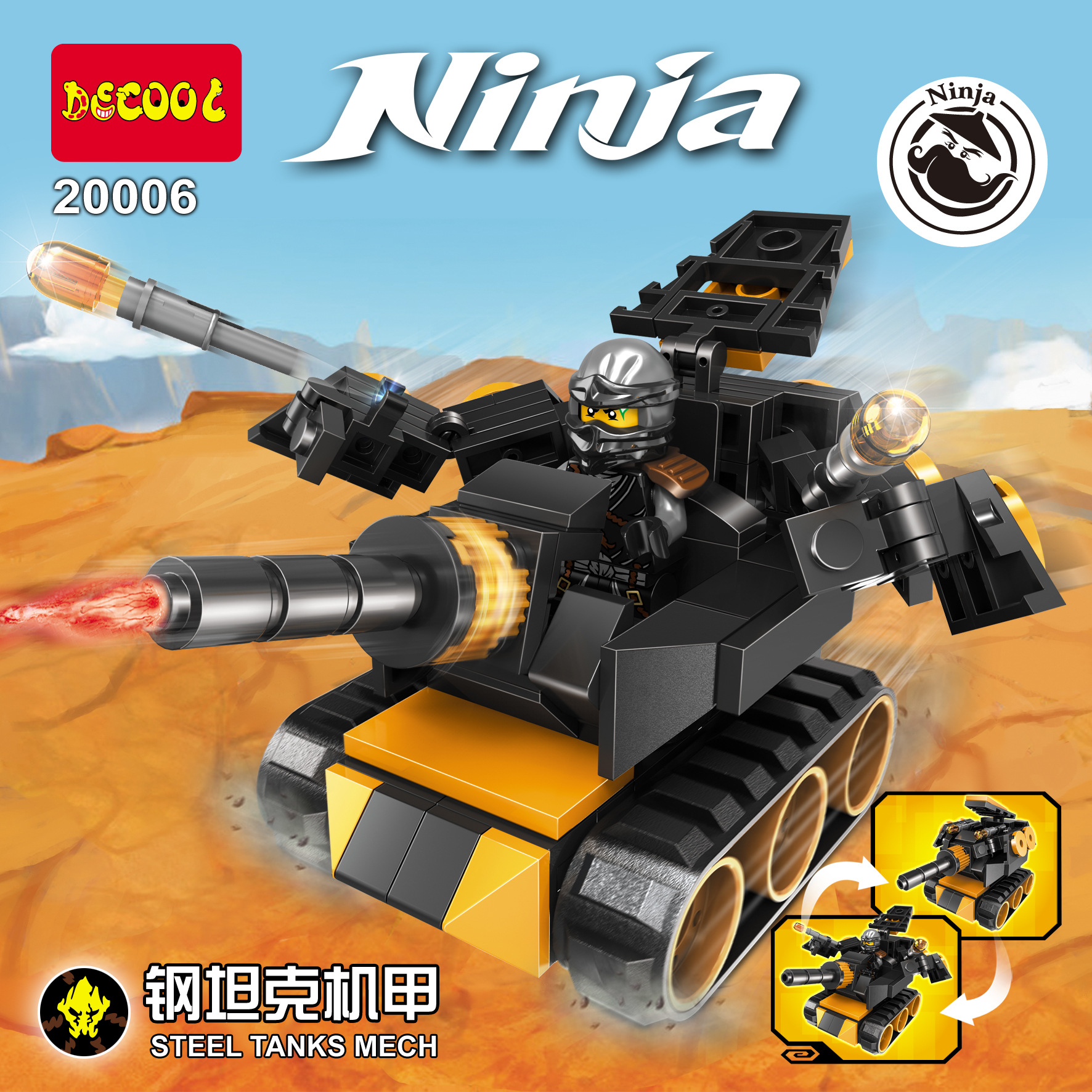 Decool 20002-20007 Ninjago