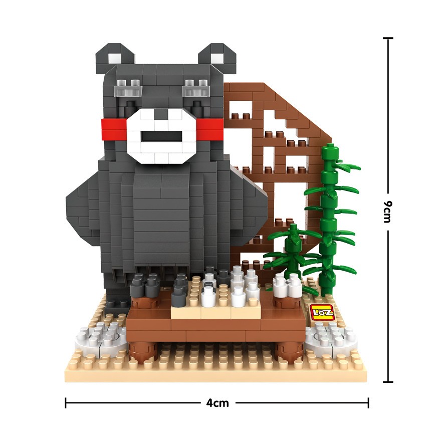 LOZ 9841-9843 Kumamon