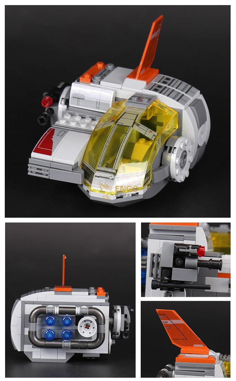 Lepin 05125 Star Wars The Resistance Transport Pod 330pcs
