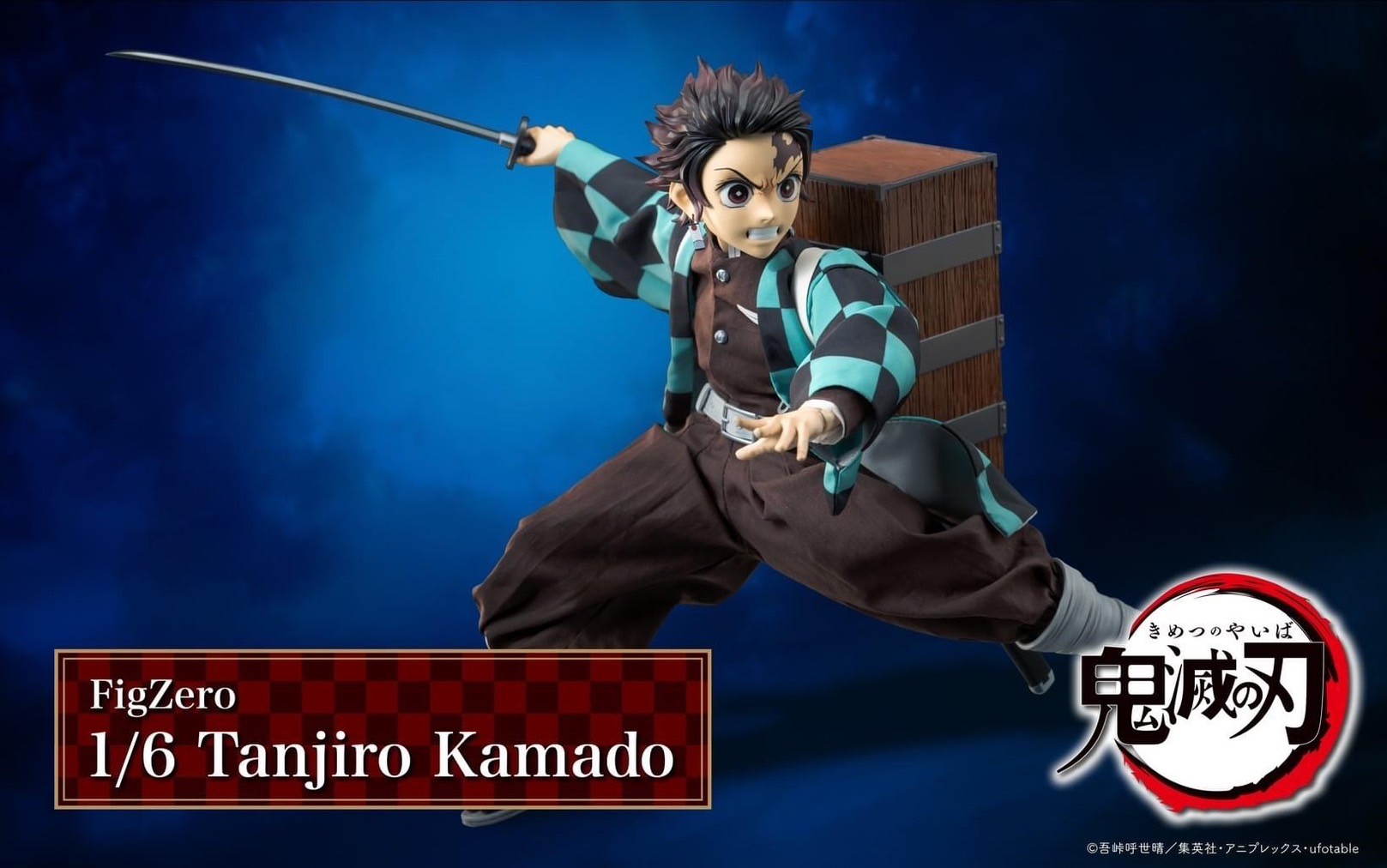 Pre-order : Demon Slayer: Kimetsu no Yaiba FigZero 1/6 Tanjiro Kamado by Threezero
