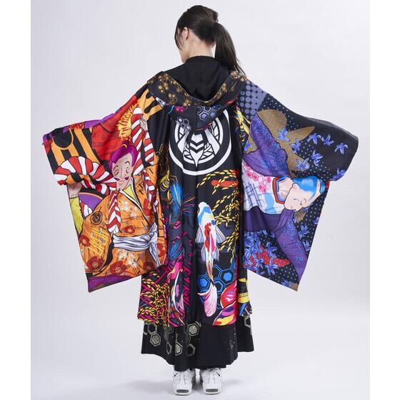 PRE-ORDER : Ohsama Sentai King-Ohger x h.NAOTO Kaguragi Dibousuki Kimono Style Jacket