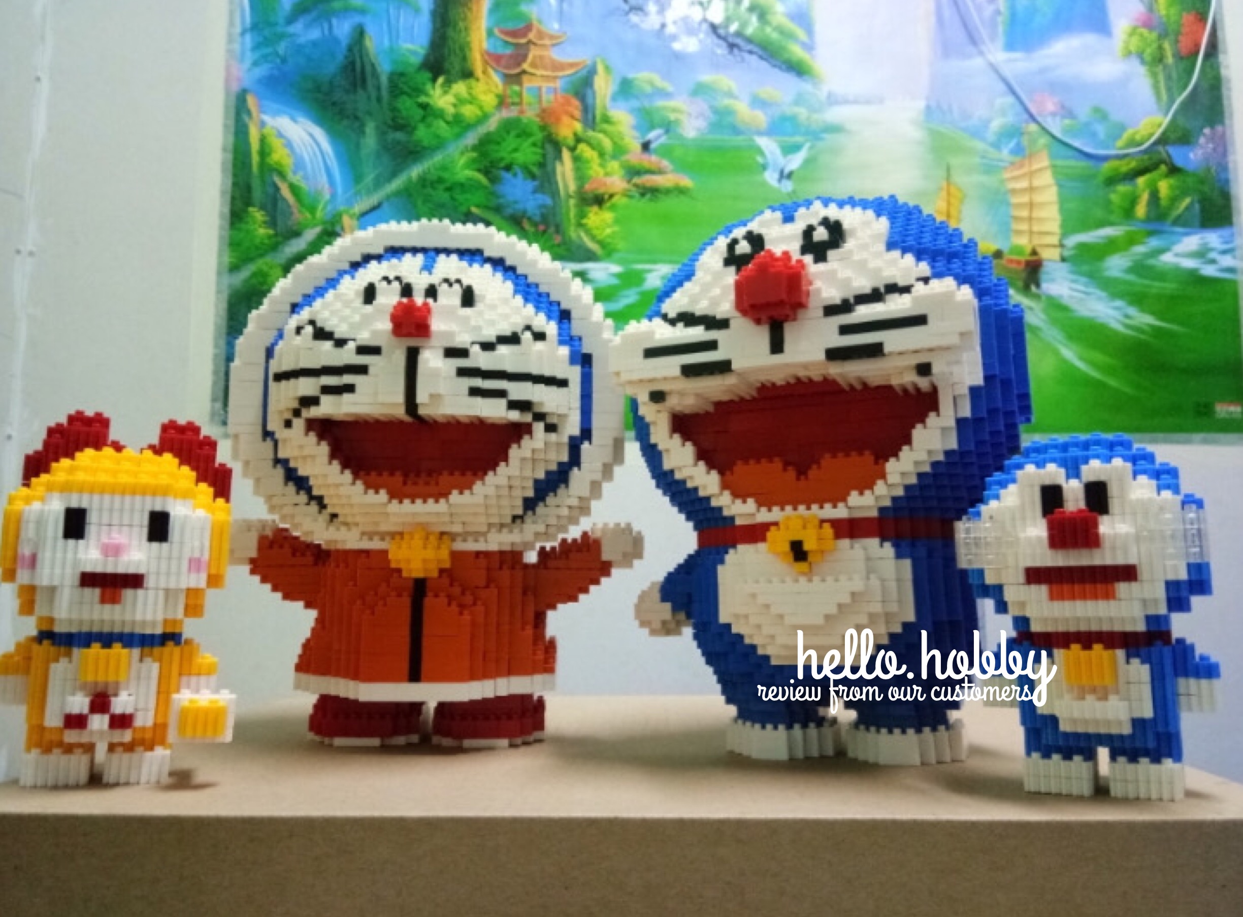 Wise Hawk 2490 Doraemon 1665pcs