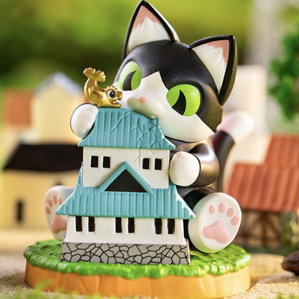 Blind Box ชุดน้องแมวก็อตซิลล่า ได้1ตัว - Kaiju Negora Godzilla Cat by Pop Mart (Set of 12 + 1secret)