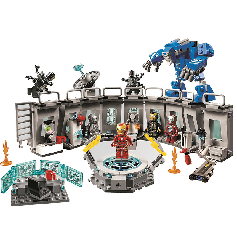 SY 1332 Avengers Iron Man Hall of Armour 524pcs