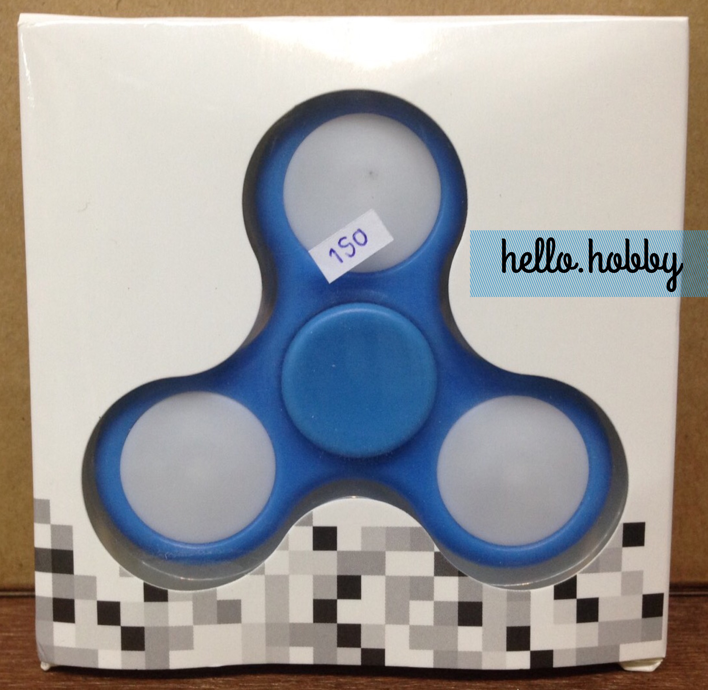 Fidget Spinner - Disco (blue)
