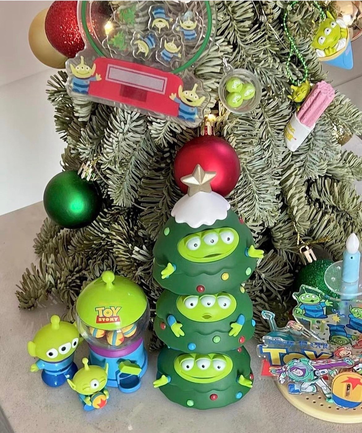 Toy Story - Aliens Little Christmas Tree Ornaments - Stackable Toy by Soap Studio