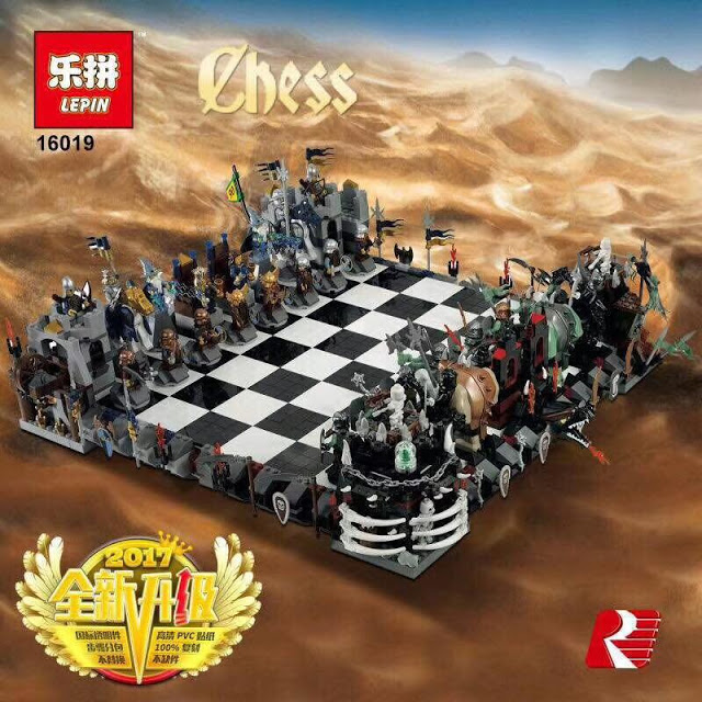 Lepin 16019 Castle Giant Chess Set