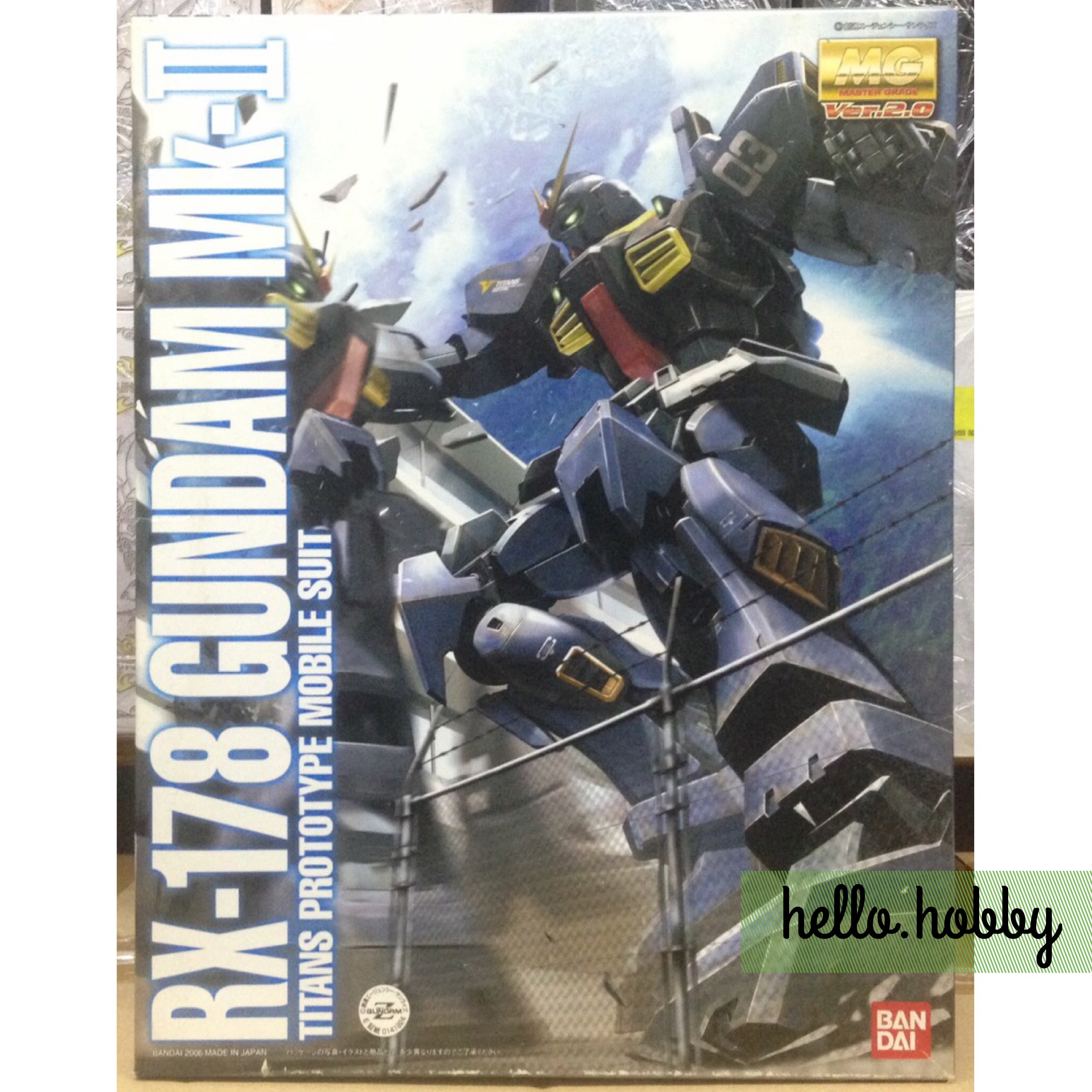 MG 1/100 RX-178 Mk-ll Ver. 2.0 Titans by Bandai