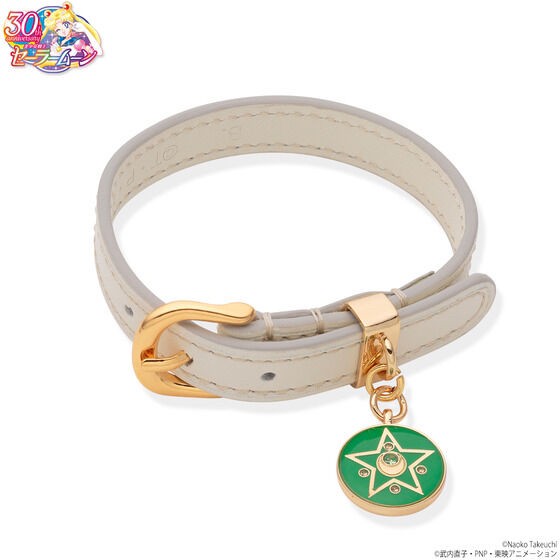PRE-ORDER : Bishoujo Senshi Sailor Moon Genuine Leather Communication Device Bracelet