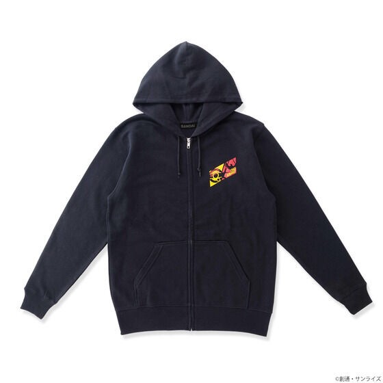 PRE-ORDER : Mobile Suit Gundam Mobile Suit Z Gundam Another Face Item Zip Hoodie Char / Quattro Model