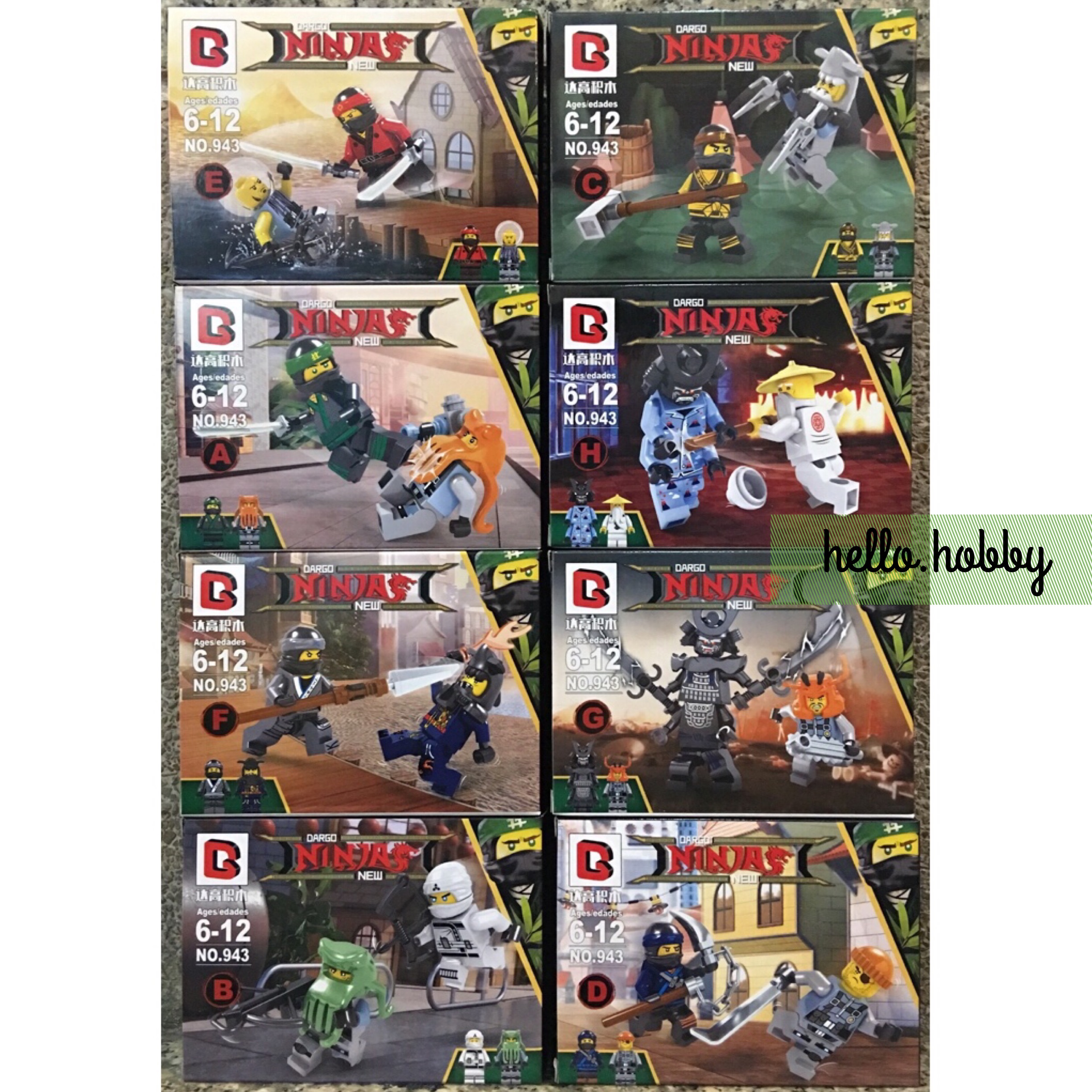Dargo 943 A-H Ninjago