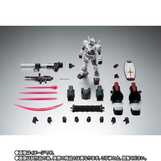 PRE-ORDER : Robot Spirit <SIDE MS> RX-78-2 Gundam (Rollout Color) & (Plamo-Kyoshiro) Special Parts Set ver. A.N.I.M.E.