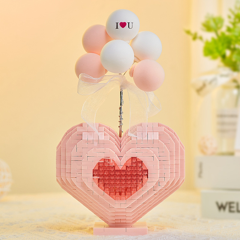 Yapin 6909 Love 999pcs (มีไฟ)