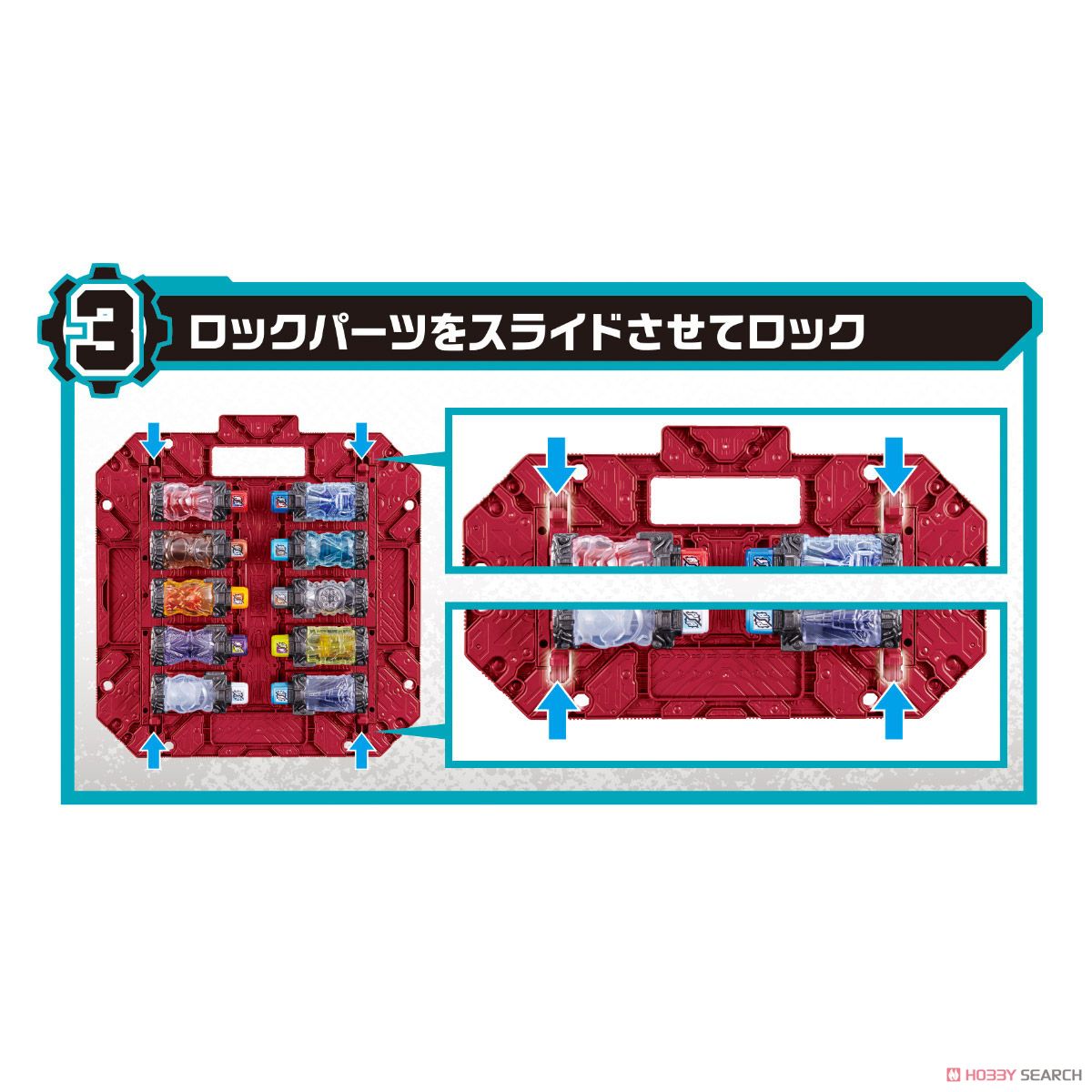 Masked Rider Build - DX Pandora Panel Red by Bandai