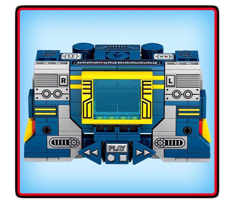 SY 6487 Transformer soundwave G1 2 in 1 462pcs