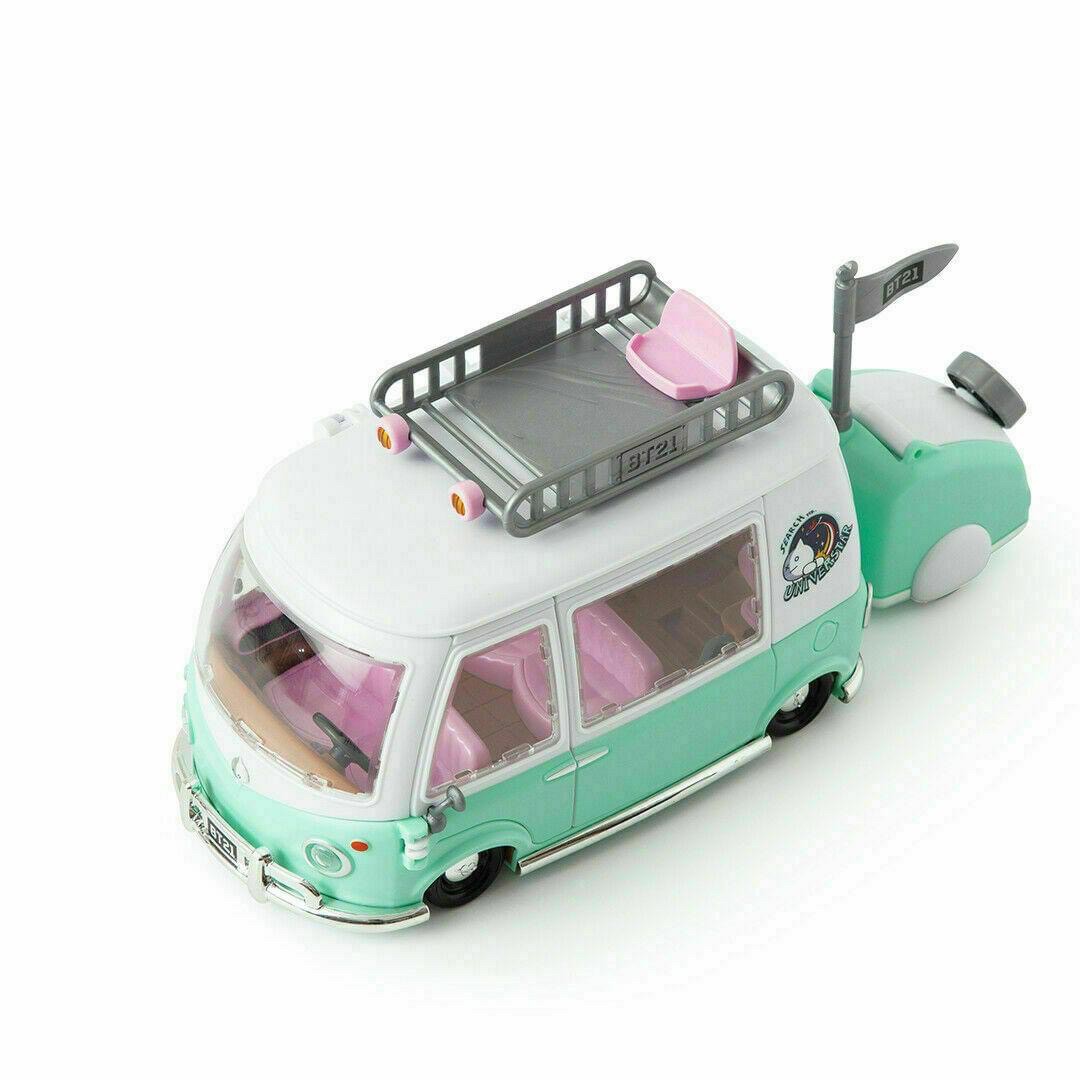 ฟิกเกอร์รถ BT21 Universtar Camping Car Play Set by Line Friends x Young Toys