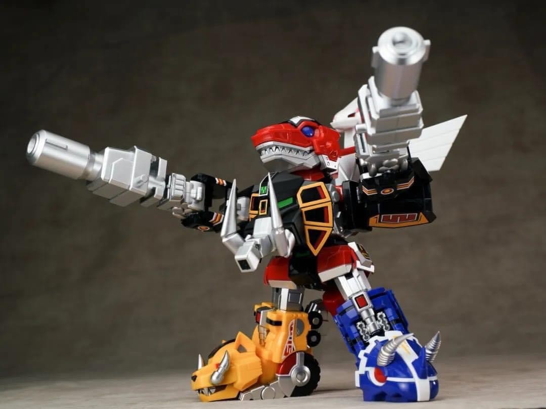 Kyoryu Sentai Zyuranger : MIGHTY DEFORMED Series 01 Daizyujin Dino Megazord by Action Toys