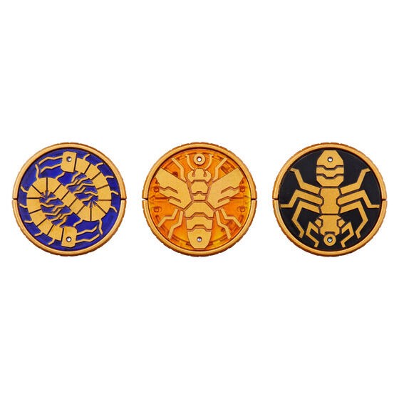 PRE-ORDER : Kamen Rider OOO 10th Revival Core Medal CSM Tajanity Spinner & Goda Medal Set Version (First Press Limited)