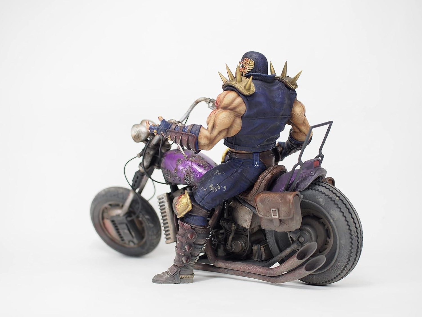 Pre-order : CCP Muscular Collection Fist of the North Star Hokuto Ultimate Modeling 2nd Jagi & Bike (Set In-play | Fierce Fight Version) by CCP