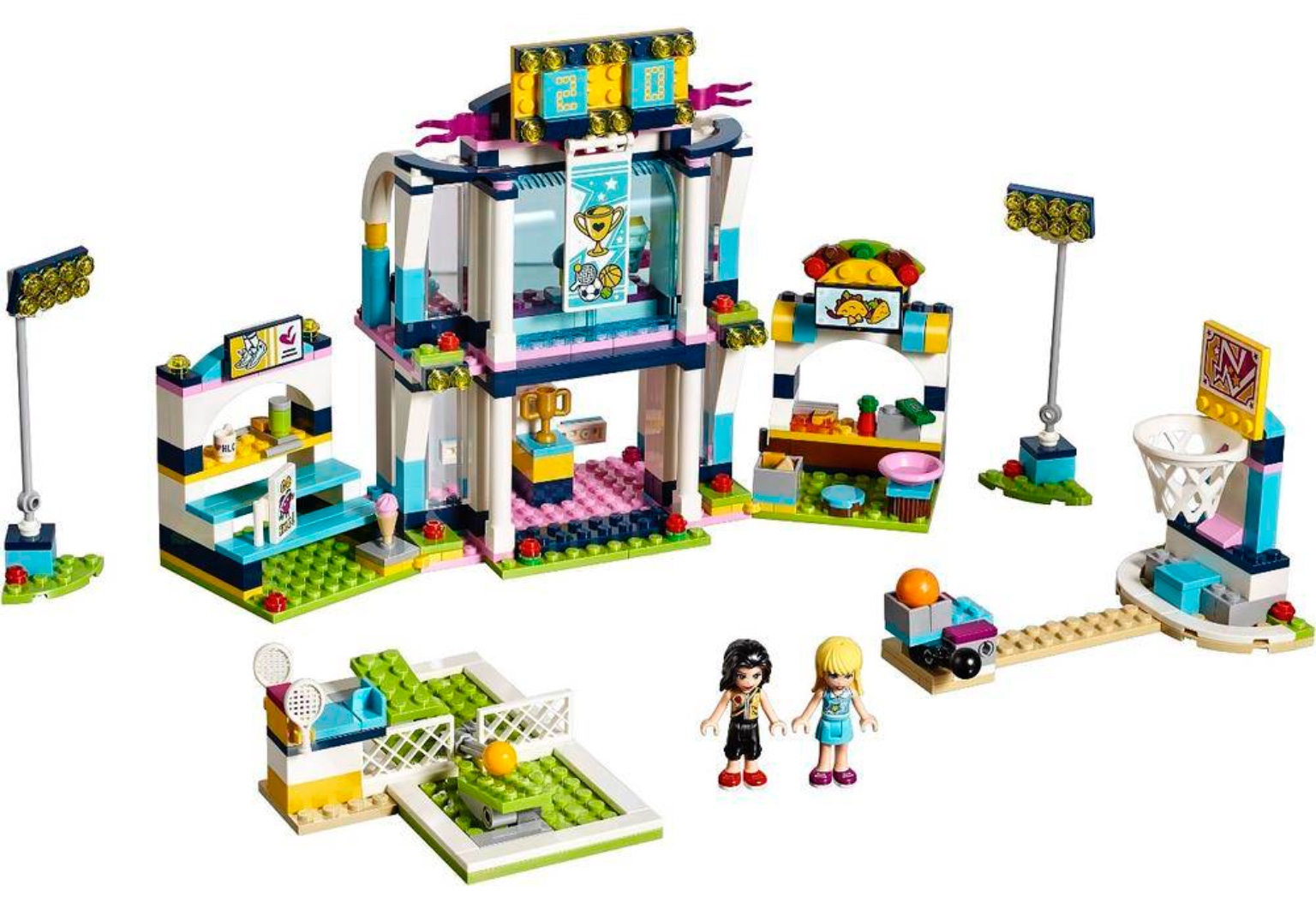 SY 1033 Friends Stephanie's Sports Arena 493pcs