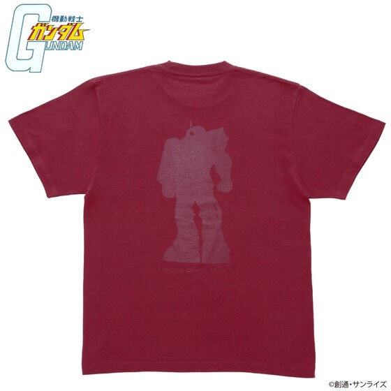 PRE-ORDER : Mobile Suit Gundam Silhouette Design Series T-shirt