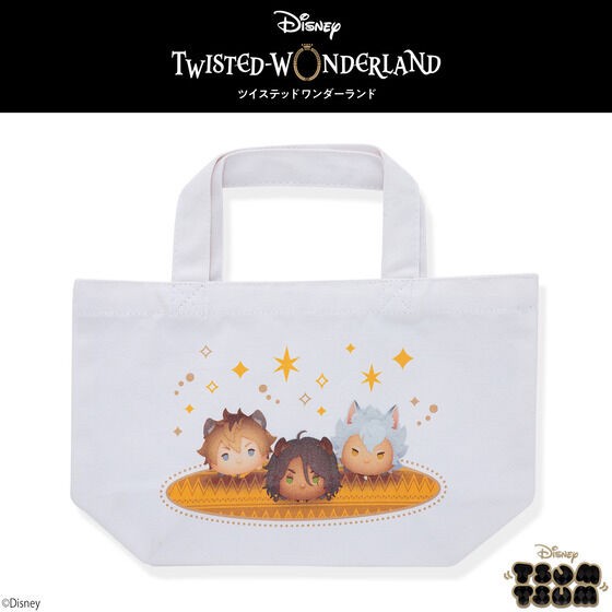 PRE-ORDER : Disney Twisted Wonderland Tsum Tsum Lunch Tote
