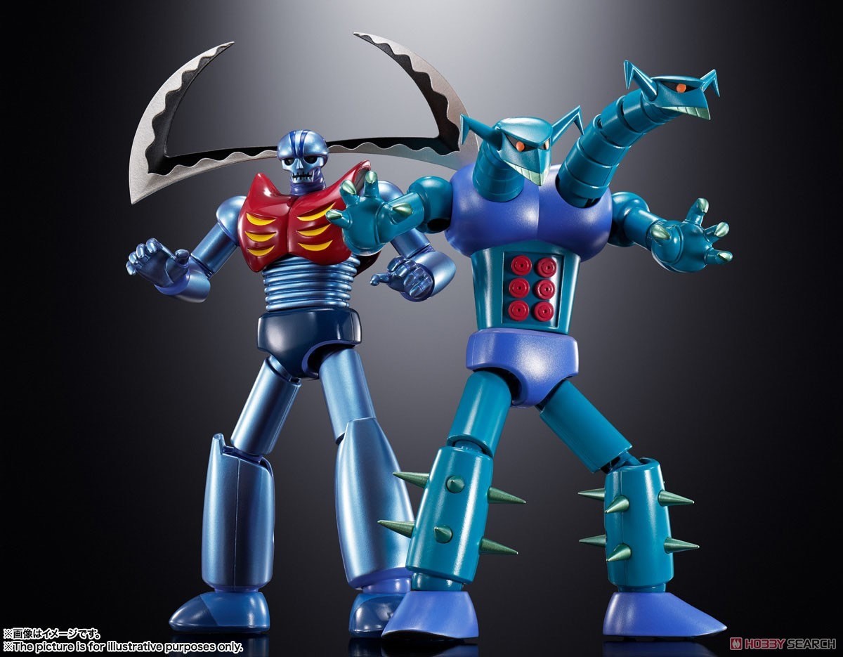 Soul of Chogokin - Mechanical Beasts GX-25R Garada K7 & GX-26R Doublas M2 by Bandai