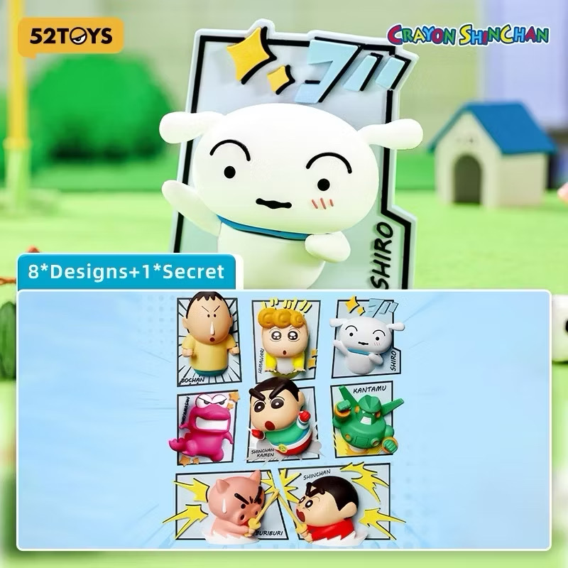 แม่เหล็กติดตู้เย็น ชินจัง ได้ 1 ตัว | Crayon Shinchan Comic Series Fridge Magnets by ROCK